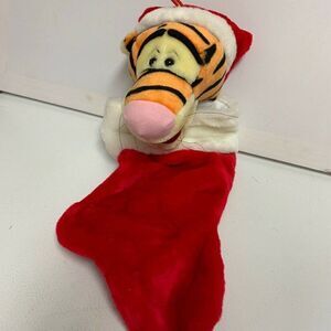 Tigger Winnie The Pooh Christmas Stocking Plush 3D